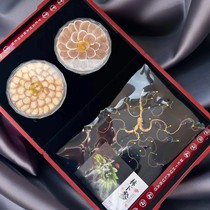 Wine-soaked deer antler Changbai Mountain best gift box deer penis nourishing ginseng wild ginseng health gift giving auspicious three treasures high-end