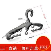 Wet suit drying rack wet suit hanger BCD dry suit back fly storage rack goggles gloves shoes fins diving clothes hanger