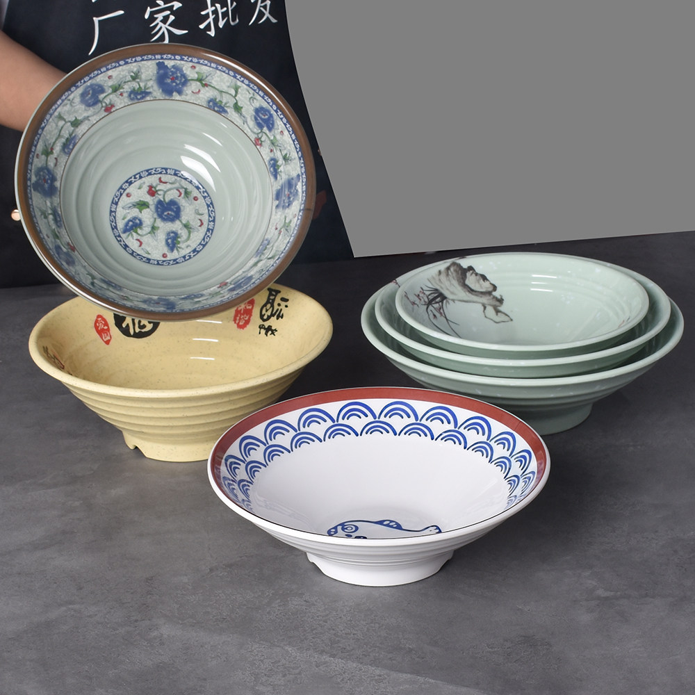 密胺拉面碗到底好不好?仿瓷碗真能用十年吗?-碗-淘宝百科网
