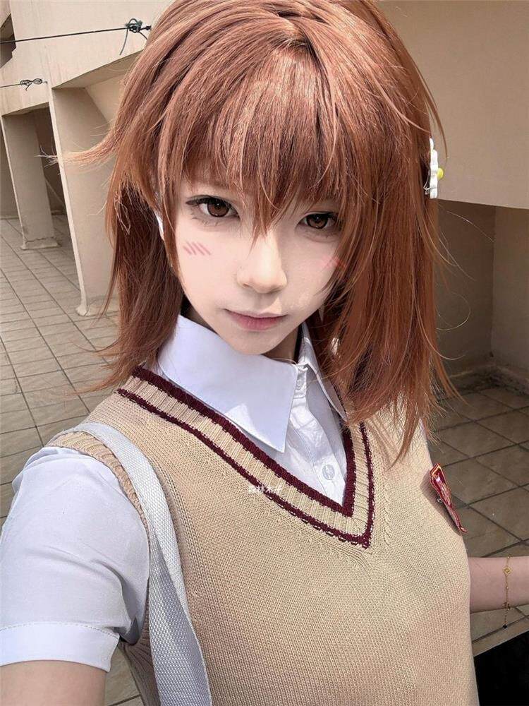 furry福瑞/兽装 现货制服.jk马甲科学cos电磁炮御坂美琴全套百搭jk校供感黑子常盘
