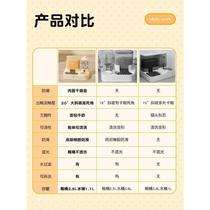 Cat bowl flowing water automatic water dispenser double bowl integrated automatic feeder cat food bowl dog food bowl drinking water dog bowl