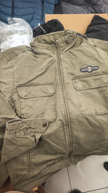 French M65 Washed Vintage Jacket