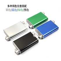 Car parking heater aluminum alloy muffler to reduce diesel air heater exhaust pipe noise accessories