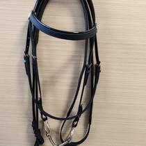 PVC equestrian harness supplies water reins bitch three-piece suit shoulder height 1 35-1 65 meters adjustable size