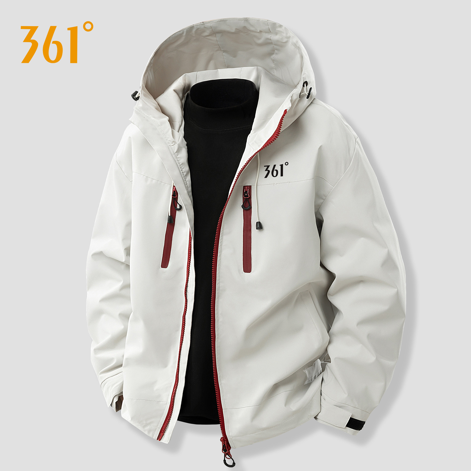 world.taobao.com: 361 Degree Hooded Jacket for Men 2026 Autumn New ...