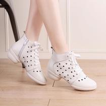 680 Kanghua Dance Shoes Womens Soft Sole Adult Sailor Dance Shoes with Zippers Autumn and Winter New Style