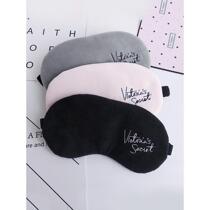 Eye mask light-blocking sleep breathable cute cartoon student ice and hot compress for sleeping childrens special summer cotton for men and women