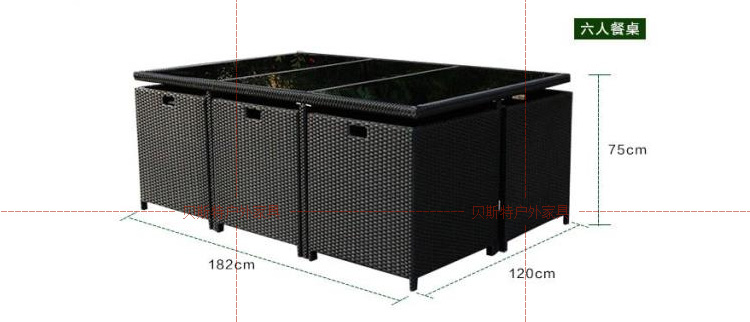 Bàn ghế ngoài trời kết hợp bàn ghế mây kết hợp quầy bar sân vườn ghe ngoai troi