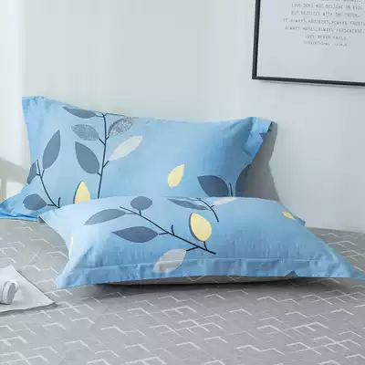 Emperor thick cotton pillowcase student pillowcase single pillowcase 48 4cm cotton pillowcase pair 2
