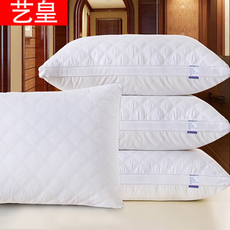 Full cotton pillow pillow core Adult hotel Single double down wool suede pillow home schoolgirl pair shooting 2