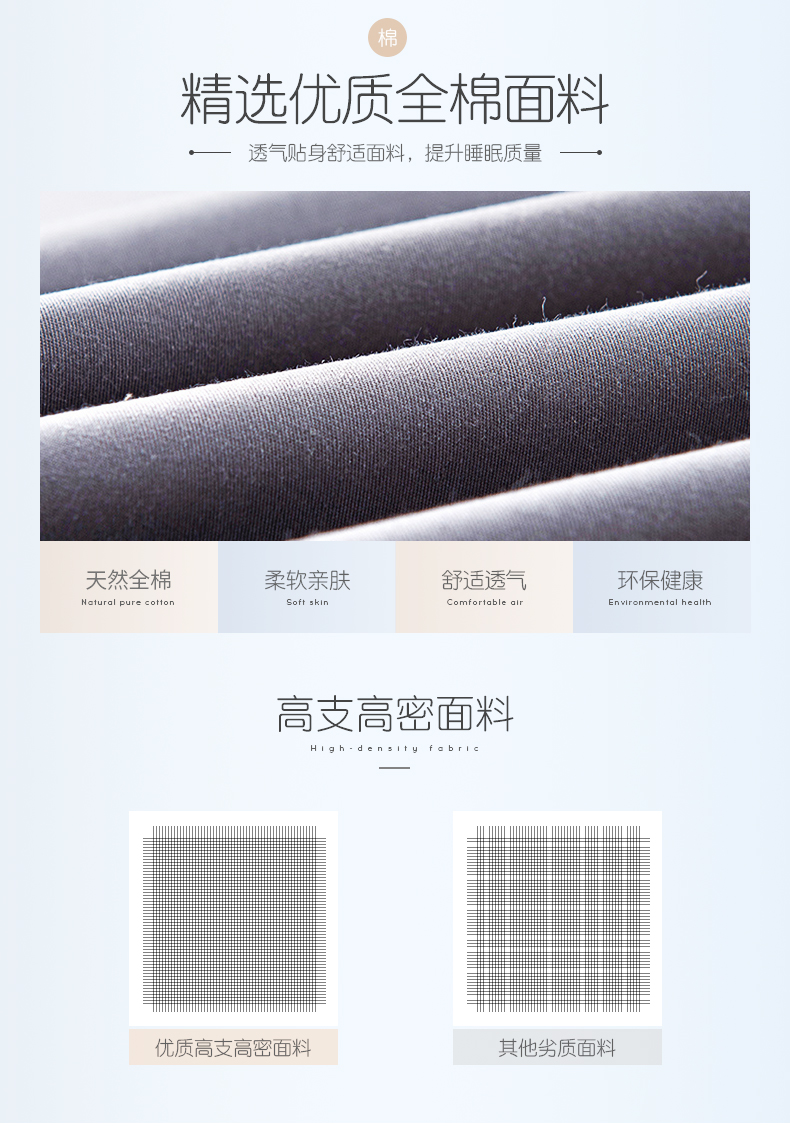 Yihuang gối bông đơn giản gối bông sinh viên ký túc xá rắn màu gối lõi bộ 48x74cm cặp - Gối trường hợp gối cao su non cho bé