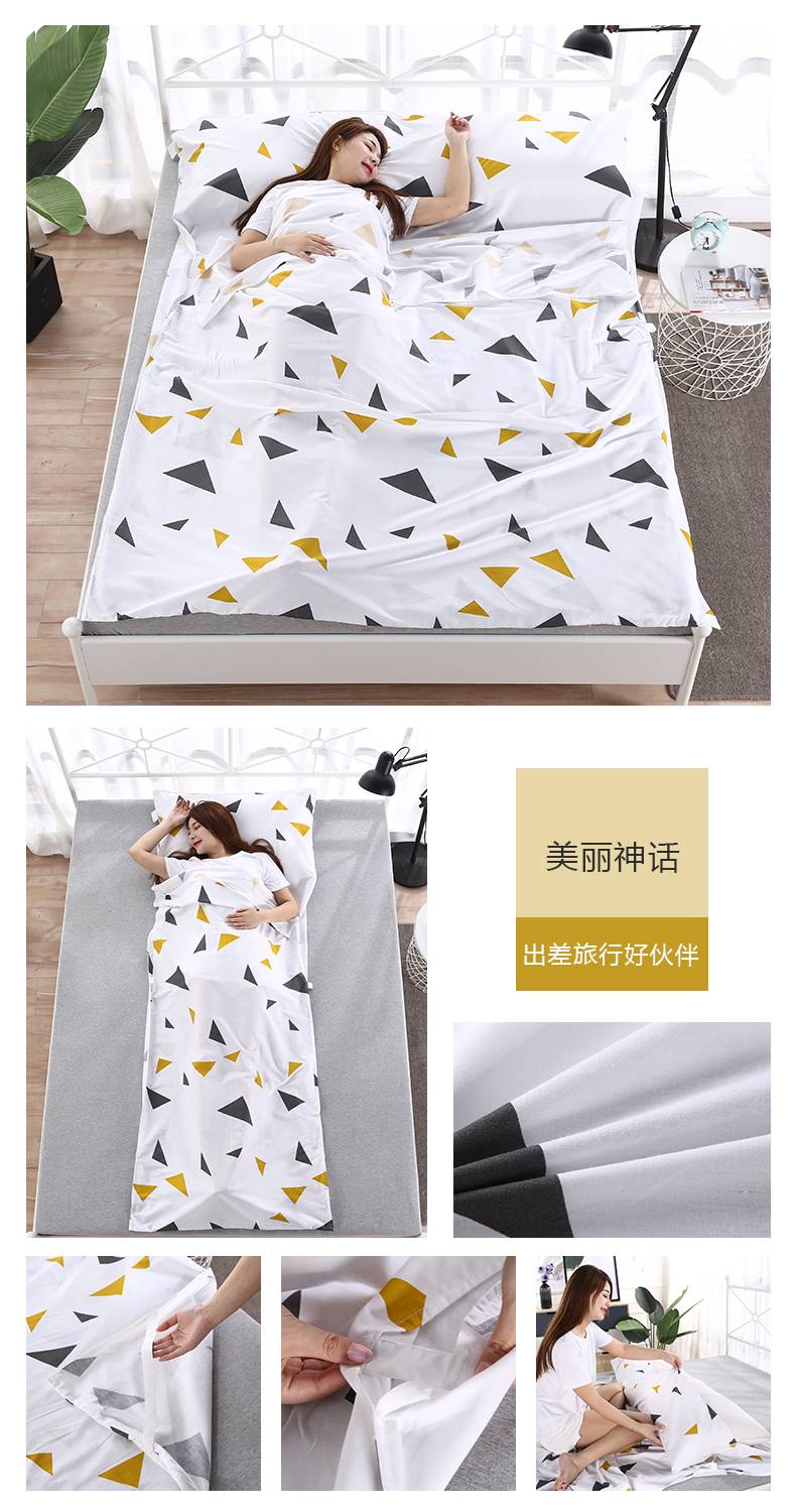 Yihuang cotton du lịch túi ngủ kinh doanh du lịch xách tay cotton túi ngủ khách sạn khách sạn bẩn duy nhất đôi túi ngủ