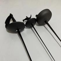 Black King Kong Nolix black rust-proof foil sword for childrens competition epee saber fencing competition certification