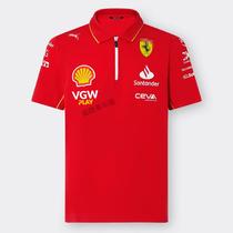 F1 racing suit 24 new products Wofa team summer short-sleeved POLO shirt quick-drying mens sports tops can be customized