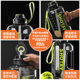 Shangtai Plastic Cup Portable Straw Water Cup Tritan Outdoor Sports Water Bottle Large Capacity Space Cup