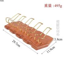 Multiple accessories pipe creative pipe rack#Display rack seat shelf tobacco pipe solid wood high-end solid wood sitting pipe