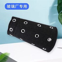 Recommended glass lifting wrist guards anti-cut arm guards anti-scratch glass B glass factory special breathable and wear-resistant denim sleeve steel plates