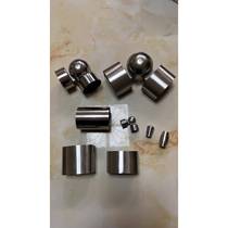 304 stainless steel stair accessories PVC handrail plug joint universal joint stair accessories factory direct sales