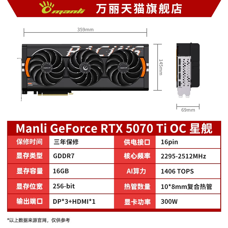 Премиум GeForce RTX 5070/5070Ti/5080 настольный компьютер с ИИ рендерингом, автономная графическая карта для киберспорта