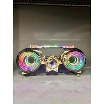 Tianjin Bar DJ Station Party KTV Movable Table Nightclub Iron Acrylic Stainless Steel DJ Station Luminous DJing