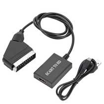 scart to HDMI converter upgraded version with scart to HDMI scart to HDMI high-definition adapter cable