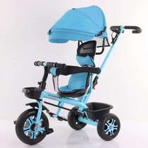 Infants and toddlers with bucket male single female pedal assist girl pedal child tricycle new childrens stroller