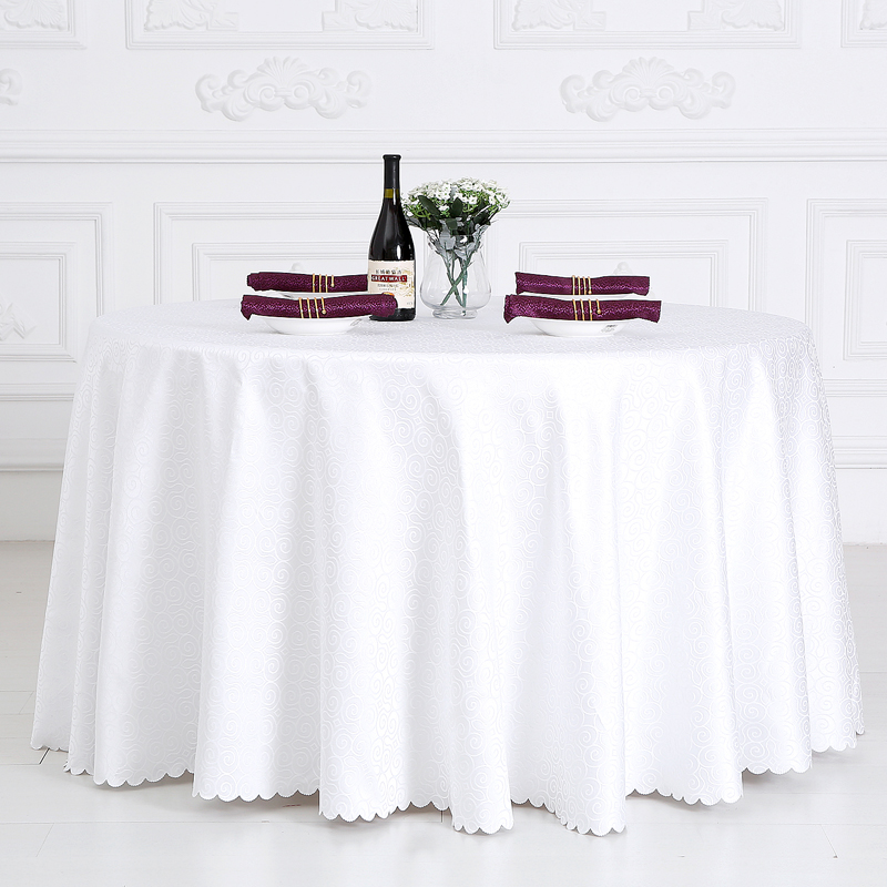 (Huapoetry Sky and Palau) Dining Room Hotel Hotel Round Table Tablecu Table Cloth Table Cloth Table Cloth Eurisu Style