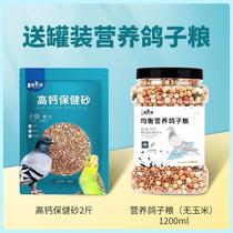 New bird health sand high calcium nutrition red earth parrot calcium supplement health sand racing pigeon carrier pigeon feed pigeon food pigeons