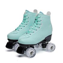 Double row roller skates skates adult four-wheel roller skates skates men adults women skating rink professional courses