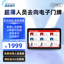13 3-inch personnel destination electronic door number office door display department status notification remote change