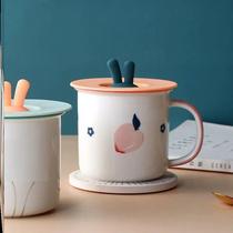 Glass universal silicon cup accessories round lid s anti-gram ceramic cup lid Ma Chen simple lid cup tea cup lid glue