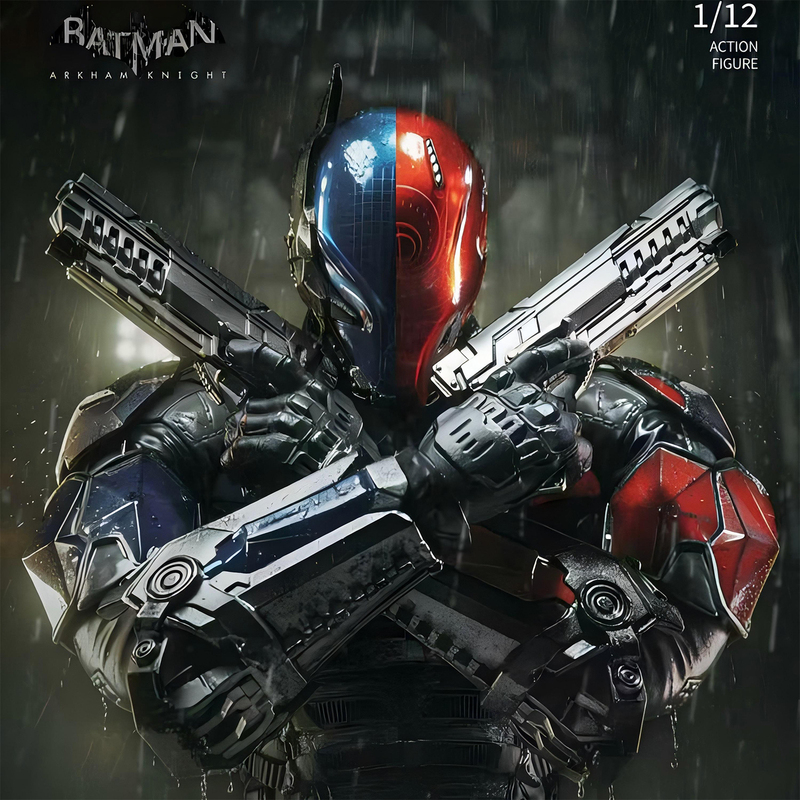 In Stock Yuanye Culture Batman Arkham Knight Finished Product Figure Dc Merchandise 1/12 Action Figure Model