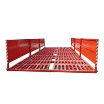 Construction site engineering wheel washing machine fully enclosed foundation-free car washing platform large vehicle car washing machine washing platform