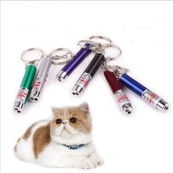 Factory direct supply of red light color laser pointer, funny cat stick, pet toy, interesting interactive funny cat toy, infrared