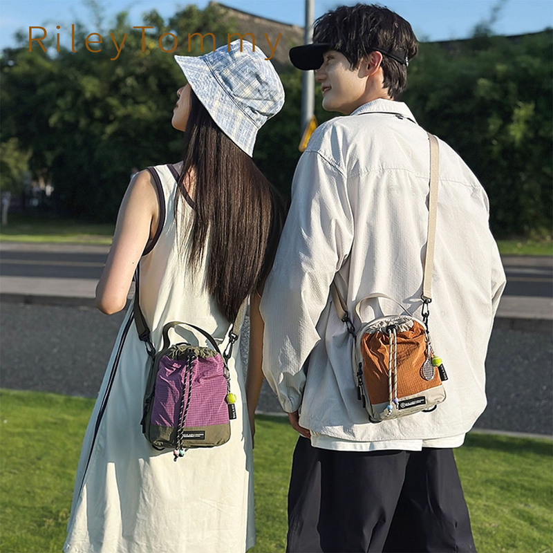 British Rileytommy Kidsren's Bag Crossbody Japanese Style Simple Casual Travel Water Bottle Bag Outdoor Travel Backpack