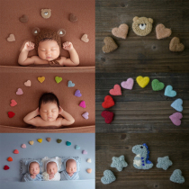 5 7 10 Pcs Set Newborn Photography Props DIY Handmade Baby W