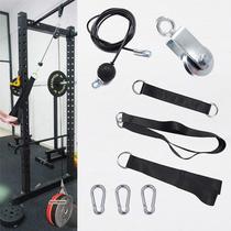 DIY homemade modified triceps high pull-down back exercise Big Flying Bird multi-functional fitness equipment accessories