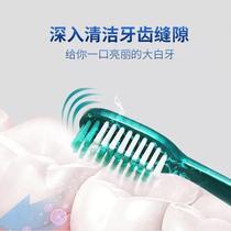 New adult mens special toothbrush household medium-bristle bristles special independent package for removing tobacco stains family combination