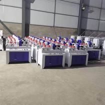 New product round bar machine with variable frequency speed regulation double in and double out round bar forming machine sharpening round head sanding shovel handle machine