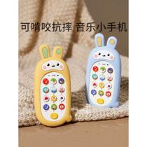 Baby mobile phone toys for babies over 6 months old and childrens educational puzzles that can be chewed by children aged 0 to 1 years old and toddlers from 8 to 12 months old