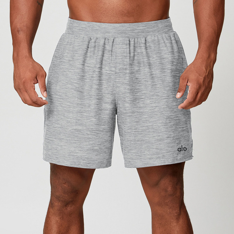 Alo Summer Men's Sports Soft Skin-Friendly Lightweight Shorts Breathable Quick-Drying Running Fitness Training Pants Alo Summer Men's Sports Soft Skin-Friendly Lightweight Shorts Breathable Quick-Drying Running Fitness Training Pants