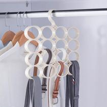 Circle scarf rack home scarf storage rack multi-functional clothes hanger artifact belt belt tie storage rack