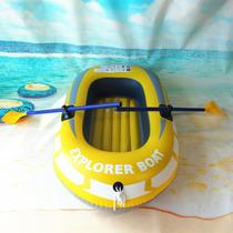 Inflatable like a leather boat like a thickened seaside inflatable boat sea inflatable boat hard small kayak swimming
