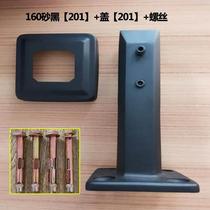 304 stainless steel swimming pool clip without punching base floor-standing glass fixed clip railing column stair accessories