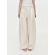 ກາງເກງຫົວ Jiyan Naibei 100 linen yarn-dyed striped straight loose-leg pants pants for women spring and summer casual pants