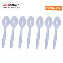 200PCS Economical Plastic Spoon Western Disposable Spoons Ta