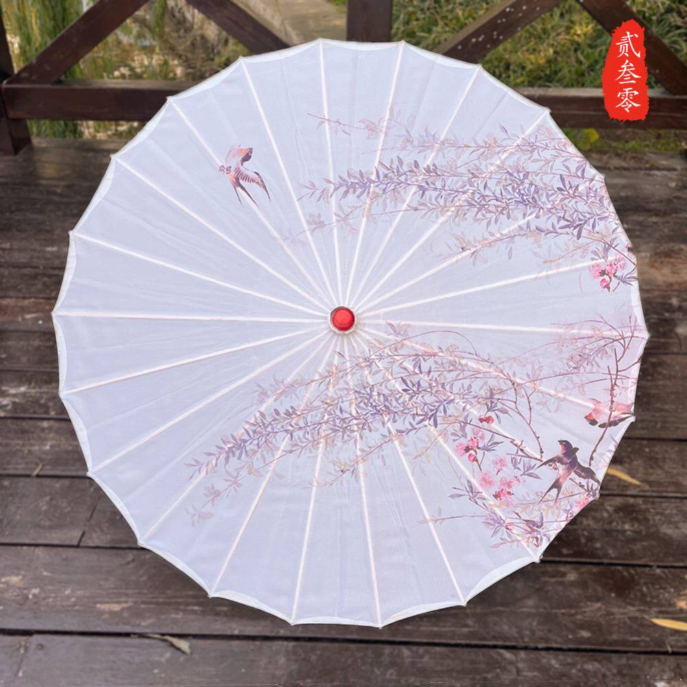 中国风油纸伞户外防雨防晒绸布伞装饰吊顶伞可加伞灯复古舞蹈伞是如何做到既美观又实用的?-工艺伞-淘宝好物网