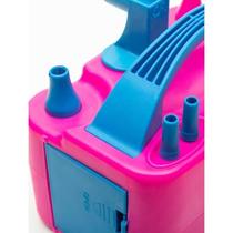 Electric air pump balloon blowing machine inflatable pump double hole automatic air pump double layer balloon wedding room balloon blowing artifact