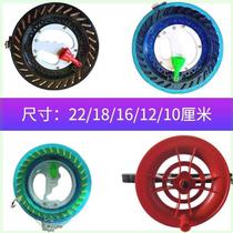 2024 kite line wheel with line anti-reversal take-up device for adults professional high-grade gear pay-off wheel with brake