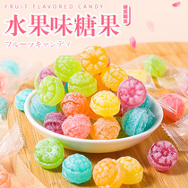 Petal fruit hard candies high-looking sweet and sour mixed candies childrens day snacks wedding candies in bulk